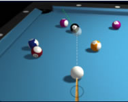 3D billiard 8 ball pool játékok ingyen