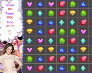 Violetta diamond match játék